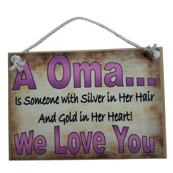 Country Printed Quality Wooden Sign Grandmas Kitchen Personalized New