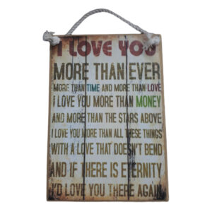 Country Printed Quality Wooden Sign FAMILY RULES 1 Funny Inspiring Plaque New