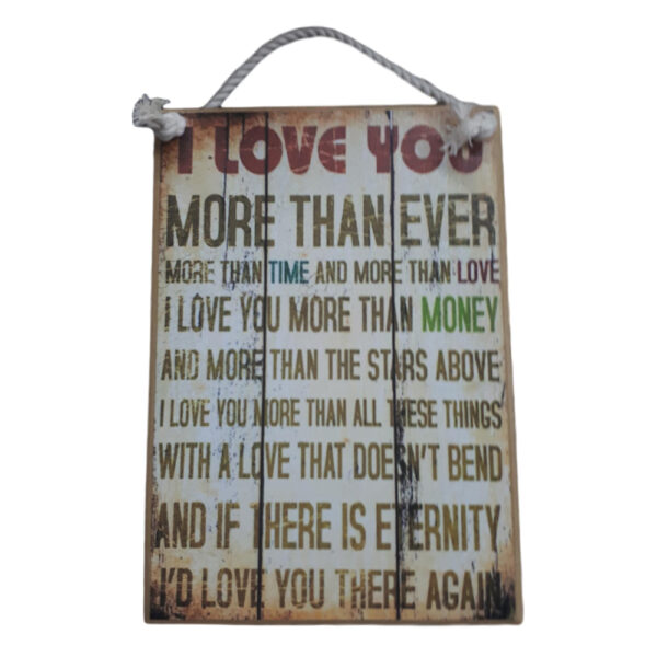 Country Printed Quality Wooden Sign FAMILY RULES 1 Funny Inspiring Plaque New