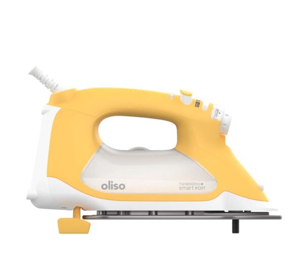 Oliso Smart Iron Yellow TG1600 ProPlus Great for Quilting Sewing Ironing
