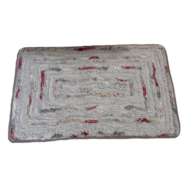 French Country New Floor Mat Rectangle BELLE Shaggy Bed Floor Rug 80 x 50cm