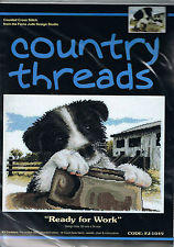 Country Threads Cross Stitch Kit - Ready for Work