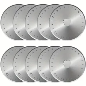 Sew Better Set 10 Rotary Cutting Blades 45mm Fits All Brands Olpha Clover