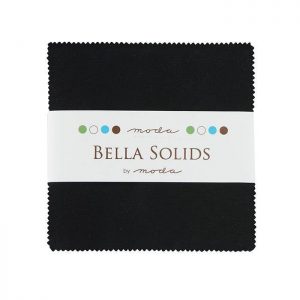 Moda Charm Pack Bella Black Patchwork Quilt 5 Inch Squares Country Fabric