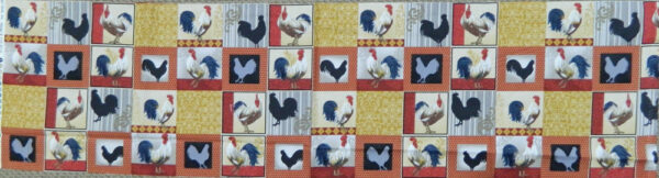 Quilting Patchwork Fabric Sewing Cotton ROOSTER INN Panel 30x110cm New www.somethingscountry