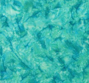 Quilting Patchwork Sewing Cotton Batik OCEAN BLUE GREEN Cotton 50x55cm FQ NEW