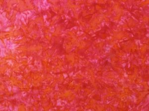 Quilting Patchwork Sewing Cotton Batik RUBY RED Cotton 50x55cm FQ NEW