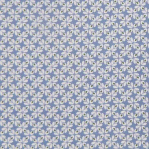 Quilting Patchwork Sewing Cotton Fabric BLUE GEOMETRIC Wider 150x50cm New
