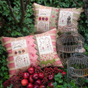 Quilting Sewing Cushion Pattern APPLE HARVEST Sally Giblin Rivendale Collection NEW