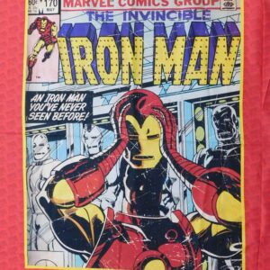 Patchwork Quilting Sewing Fabric MARVEL IRON MAN Panel 90x110cm New Material