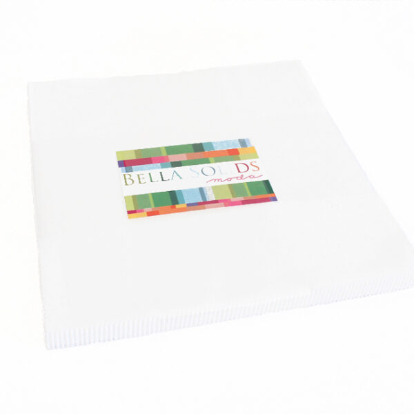 MODA Layer Cake BELLA WHITE Quilt 10inch squares Quilting Fabric NEW FREEPOST