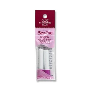 Sewline Glue Pen Stick REFILL DUO for Sewing, Embroidery & Patchwork New