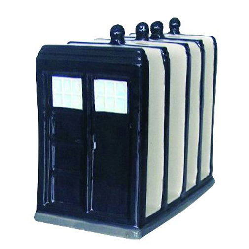 Collectable Dr Who Police Box Officer Kitchen Toaster Rack or Letter Holder New