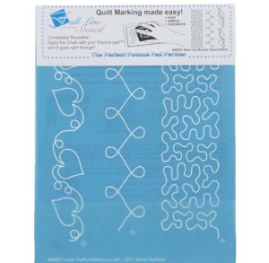 Quilting Full Line Stencil BORDER 3 DESIGNS Reusable for Quilts New 6.5 x 9inch