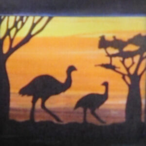 Quilting Sewing AUSTRALIAN Animal EMU Quilt Pattern Kit including Fabric New