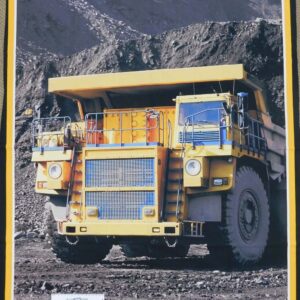 Patchwork Quilting Sewing Fabric COAL MINING TRUCK Panel 90x110cm New