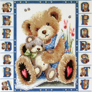 Country Threads Cross Stitch Counted X Stitch Pattern Graph ABC BEARS New (CT)
