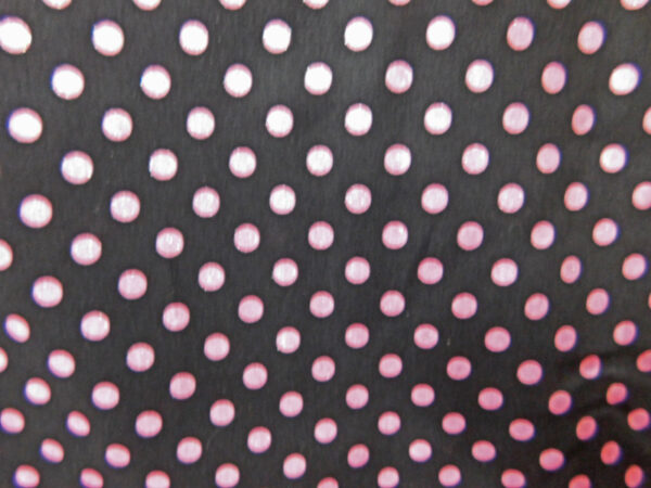 Patchwork Quilting Sewing Fabric Black with Pink Glitter Spots 50x55cm FQ New