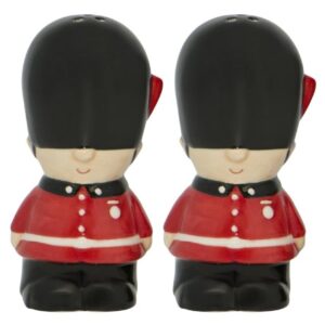 French Country Collectable Novelty London Palace Guards Salt and Pepper Set New
