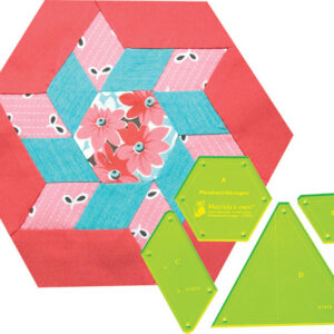 Quilting Patchwork Sewing Template Pinwheel Hexagon Matilda's Own New