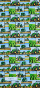 Quilting Patchwork Sewing Fabric JOHN DEERE MIXED PRINT 50x110cm 1/2M New