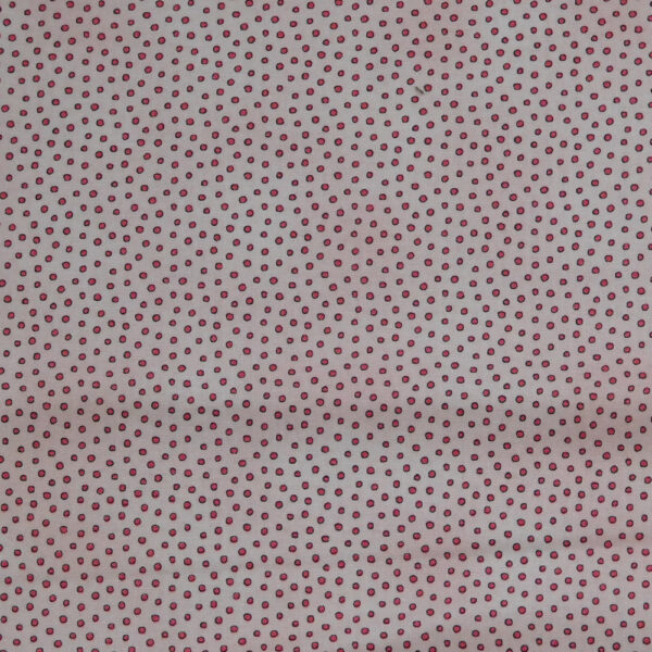 Patchwork Quilting Sewing Fabric PINK ON PINK SPOTS 50x55cm FQ New