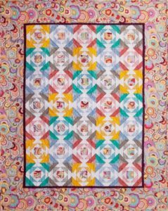 Quilting Patchwork Sewing Template PINEAPPLE PLAYTIME 4-10" Matilda's Own New