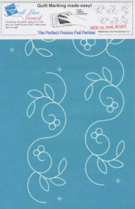 Quilting Full Line Stencil BERRY VINE Reusable for Quilts use Pounce A3 New