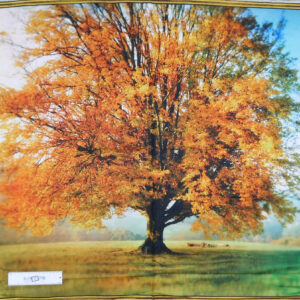Patchwork Quilting Sewing Fabric AUTUMN FALL TREE Panel 90x110cm New Material