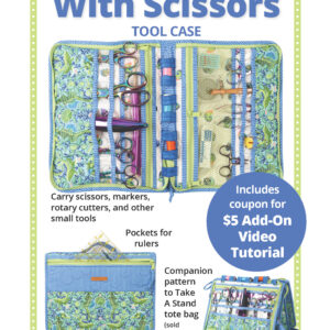 Quilting Sewing Patchwork Running with Scissors Pattern By Annie New