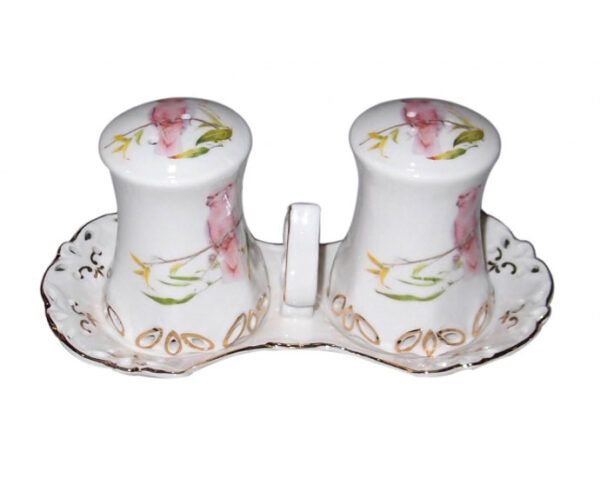 French Country Chic Collectable Salt and Pepper Set COCKATOO New Giftboxed