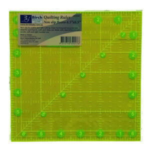 Quilting Patchwork Sewing Template Square 6.5" x 6.5" Birch New