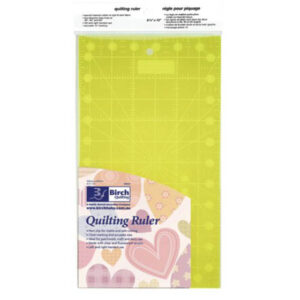 Quilting Patchwork Sewing Template Rectangle 12" x 6.5" Birch New