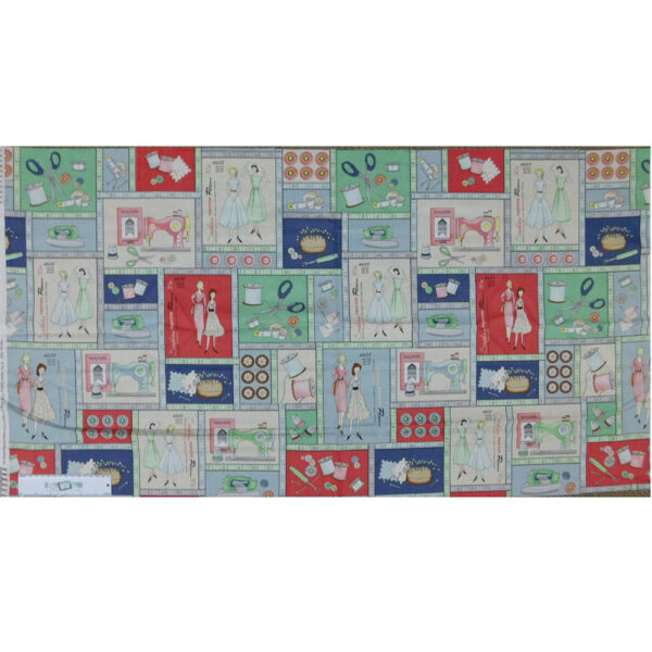 Patchwork Quilting Sewing Fabric BETTER STITCHING Panel 60x110cm New