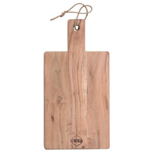 French Country Kitchen Natural Wooden Paddle Chopping Serving Board New