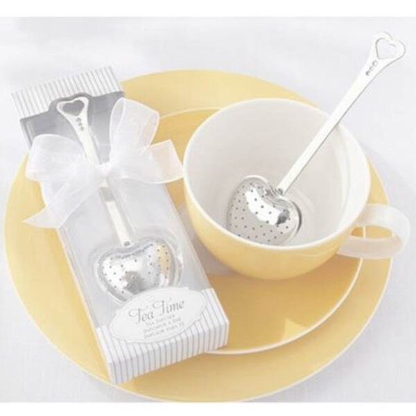 French Country Lovely HEART TEA INFUSER SPOON with Gift box New