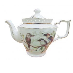 French Country Lovely Kitchen Teapot KOOKABURRA China Tea Pot with Giftbox New