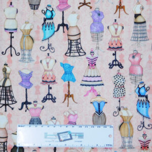 Quilting Patchwork Sewing Fabric TAILOR MADE MODELS 50x55cm FQ New