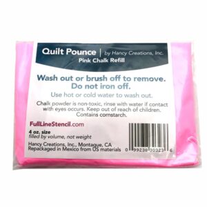 Quilting Stencil Marker Chalk Reusable for Quilt Stencils Refill Only PINK New
