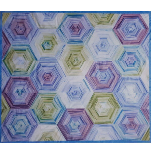Quilting Sewing Quilt Pattern HEXAGON Patchwork Pattern Batiks New