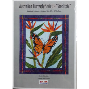Quilting Sewing Quilt Pattern STRELITZIA BUTTERFLY Patchwork Pattern Batiks New