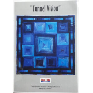 Quilting Sewing Quilt Pattern TUNNEL VISION Patchwork Pattern Batiks New