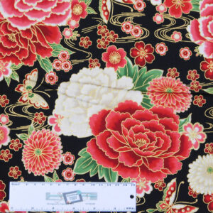 Quilting Patchwork Sewing Fabric JAPANESE IMPERIAL COLLECTION 50x55cm FQ New