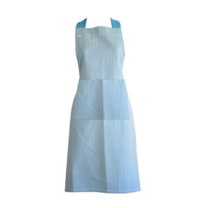 Country Kitchen Cooking HERRINGBONE Apron BLUE Full Adult Size New