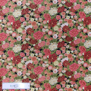Quilting Patchwork Sewing Fabric WIND SONG FLORAL 50x55cm FQ New Material