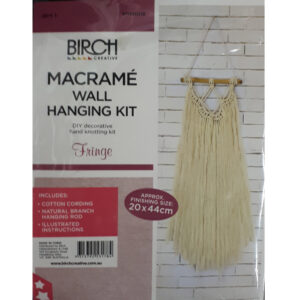 Creative Macrame Kit FRINGE Make your Own Wall Hanger New