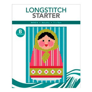 Create Handmade Long Stitch Kit Beginner BABUSHKA 11x15cm New