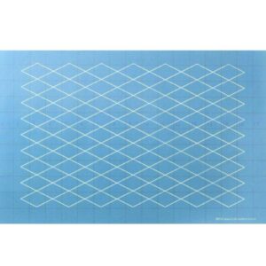 Quilting Full Line Stencil DIAMOND GRID Reusable A3 use with Pounce