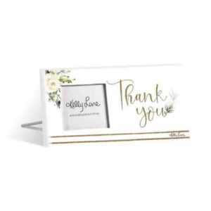 French Country Standing Occasions THANK YOU 3x3inch Photo Frame