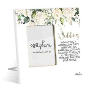 French Country Standing Occasions WEDDING Photo Frame